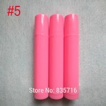 10pc/lotNew sólido cor-de-Rosa Lip Balm Tubo,DIy Cosméticos Batom Tubo de Plástico Cosméticos Embalagens de Tubo de RB28
