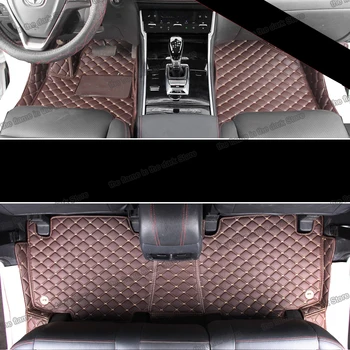 lsrtw2017 para changan cs75 2018 2019 2020 2021 de couro de carro tapetes tapete carpete interior acessórios tampa de assento antiderrapante