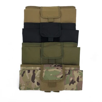 Exterior Multifuncional dobrando-se Grande Saco de Reciclagem Tactical Vest Acessório de Armazenamento Saco Impermeável MOLLE Camuflagem Saco