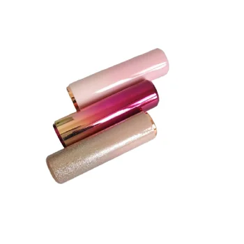 12.1 mm para uma Mudança Gradual de cor-de-Rosa Batom Tubo de Plástico Vazio Rodada Lip Balm tubos Vazios de Embalagens de Cosméticos Recipiente 30pcs/Monte