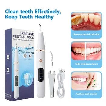 Dental ultra-Sônica de Cálculo Removedor de Ferramentas para a Limpeza de Dentes Poderosos Dental Irrigantes Placa Removedor para o Clareamento de Dentes Máquina
