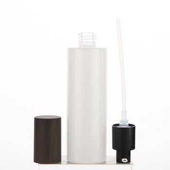 Quente-venda de 100 ml de capacidade grande de vidro de soro bomba de garrafa em branco pérola redonda, loção cosmética bomba de garrafa
