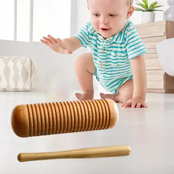 De madeira da Mão de Percussão de Brinquedos Educativos, a Aprendizagem Precoce Dons Musicais, Brinquedos Partido, Adereços, Instrumentos Musicais para as Crianças do Bebê