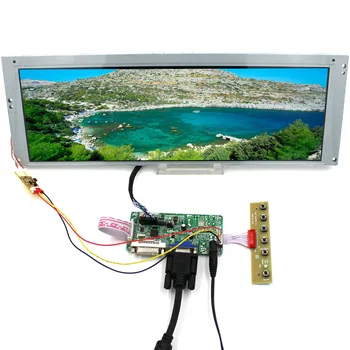14.9 polegadas LTA149B780F 1280x390 LCD com VGA DVI LCD Controlador de Placa de Arcade Marquee /DMD Virtual de Pinball /Carro Calibre o Monitor