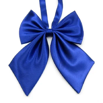 HOOYI 2019 azul poliéster mulheres a gravata do laço de negócios de borboleta 12 cores