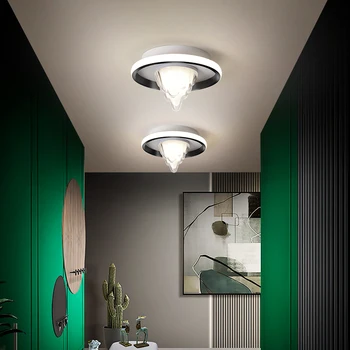 Corredor Lâmpada do Quarto de Teto do DIODO emissor de Luz Interior Minimalista Fixação de estar Sala de Jantar Cozinha Design Elegante Luminária Moderna