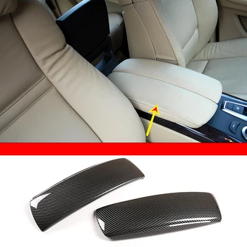 Para 2008-2013 BMW X5 X6 E70 E71 apoio de braço central caixa de tampa de protecção ABS interior do carro modificação acessórios