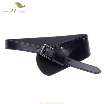 Cintura Cintos largos para as Mulheres, Cinto Corset Designer para Vestido Acessórios Compoteira VD1223 Café Preto Marrom PU Correia de Couro