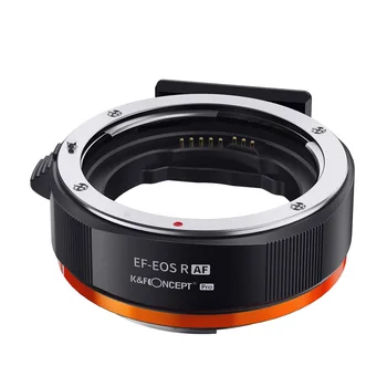 K&F Conceito EF/EF-S a EOS R Eletrônico Adaptador de Lentes de Alta precisão de Focagem Automática, a Canon EF-EF-S Mount Lente para EOS R Montar Câmeras