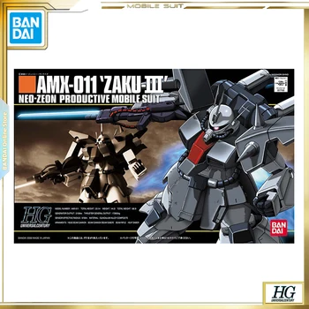 BANDAI K3 Bandai Hguc 014 1/144 AMX-011 Zaku-III Mobile Suit Perakitan Modelo de Kit de Brinquedos de Presente 5063140