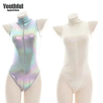 Mulheres Meninas JK Empregada Trajes Exóticos Bodysuit Aluna Sólido Uniforme de Lingerie Sexy