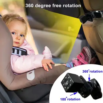 De Carro do bebê Monitor3 de Alta Resolução Rotação de 360 Graus de Visão Noturna de 4,3 Polegadas Fodable de Carro do Bebê de Monitoramento de Câmera para Auto