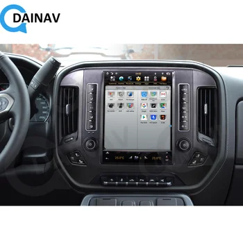 Android auto-Rádio Leitor Para Chevrolet Silverado GMC SIERRA 2014 a 2019 12.1 polegadas Carro GPS de Navegação de DSP estéreo chefe da unidade de PX6