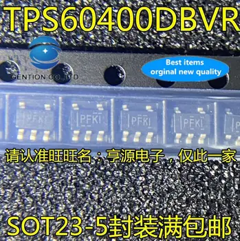 10pcs 100% original novo em stock TPS60400 TPS60400DBVR TPS60400DBVT Serigrafia PFKI Regulador de Tensão do Chip