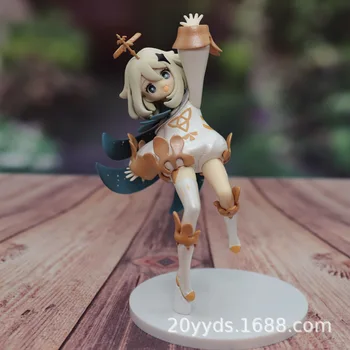 14cm Genshin Impacto Paimon Anime Figura Paimon Figura de Ação Genshin Impacto Paimon Collectible Figurine Modelo de Boneca de Brinquedos da caixa de Presente