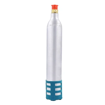 0.6 L Azul Fabricante de Refrigerantes Reutilizável Garrafa de Refrigerante de Reposição Reutilizáveis CO2 Cilindro de Acessórios para Máquinas de Refrigerante