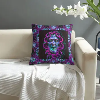 Medusa fronha impresso capa de almofada do sofá cintura fronha de travesseiro