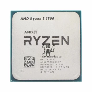 AMD Ryzen 5 3500 R5 3500 3.6 GHz Six-Core de Seis Thread da CPU Processador 7NM 65W L3=32M 100-000000050 Soquete AM4