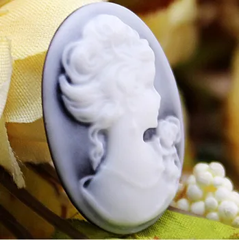 Mini bolo de artesanato molde de silicone fondant molde do bolo decoração de ferramentas Mulher avatar de Decoração do Bolo de Ferramentas de Rosa de Silicone do Molde