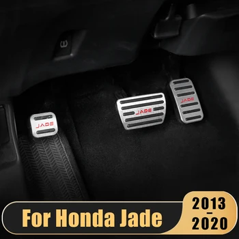 Para A Honda, Jade 2013 2014 2015 2016 2017 2018 2019 2020 Carro De Pedal De Combustível Acelerador De Pedal De Freio Pedal De Almofada Cobre Acessórios