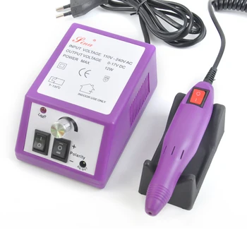 Venda quente Máquina Furadeira Elétrica Prego Para Manicure Pedicure Arquivos do Kit de Ferramentas UE/EUA/UK/AU Plug