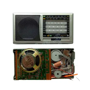 ZX2043 Circuito Integrado Nove Rádio de banda de Produção de Eletrônicos do Kit de Treinamento de Montagem de Peças de Reposição DIY Maker