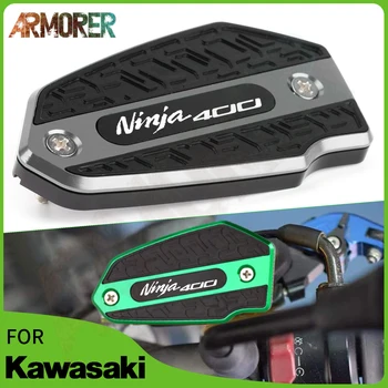 Para a kawasaki Ninja 400 Ninja400 Ninja 400R Motocicleta CNC Frontal de Alumínio com Freio Reservatório de Fluido de Capa de 2011 - 2017