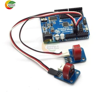 AC Transformador de Corrente do Sensor de Corrente do Módulo 0-5A 3p/4p Interface do Transformador de Corrente Módulo para Arduino