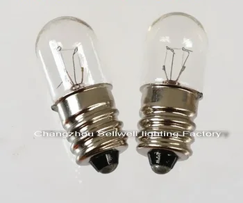 E12 máquina instrumento luzes 18V24V28V30V0.11A2W parafuso pequeno lâmpada aviso lâmpada bulbo A1182