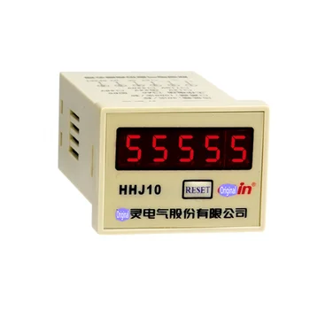 HHJ10 display digital contador de 6 terminais de Ponto de Foto, Garantia de 1 Ano