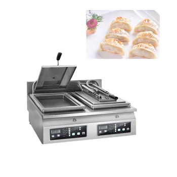 Comercial panqueca máquina de pães fritos frigideira de bolinho de massa máquina restaurante de fast food equipamento do hotel