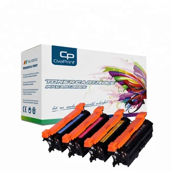 Civoprint cartucho compatível do tonalizador 655A CF450A CF451A CF452A CF453A para HP M652n M652dn M653dn M653x MFP M681f/M681dh/M681z
