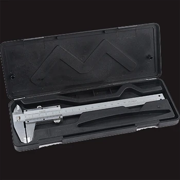 Vernier caliper 0-150mm 0-200mm 0-300mm 0,02 mm do aço de carbono elevado calibre de metal micrômetro ferramenta de medição de aço inoxidável slide