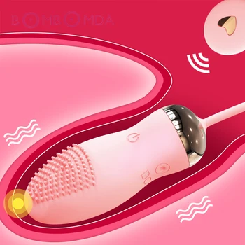 10 Velocidades Vagina Ovos Vibrador Brinquedos Sexuais Para as Mulheres Vaginal Estimulador ponto G Romoção de Controle de Carga USB Vibrador Brinquedos Sexuais Adultos