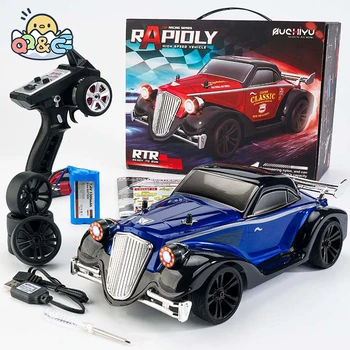 JJRC Q117 Controle Remoto Carros 4WD Alta Velocidade, Televisão Execução Drift RC Stunt Racing Veículo Clássico Máquina Elétrica de Brinquedos para as Crianças