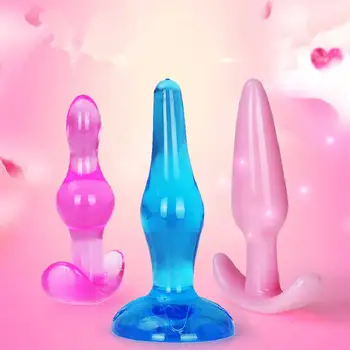 3pcs/set Butt Plugs de Produtos para Adultos para Mulheres e Homens, o Sexo Anal Brinquedos sexuales Anal Plugs Eróticos, Brinquedos g-spot jogar