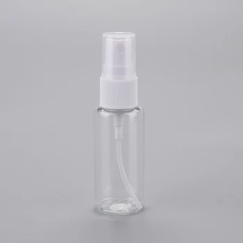 25 ML X 100 Transparente Frasco de Spray, Spray de Garrafas Portáteis Garrafa de Viagem Recipiente Reutilizável Cosméticos Recipiente