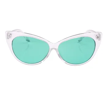 Agstum Transparente quadro Clássico das Mulheres de Olhos de Gato de Óculos de Óculos de sol a Proteção UV400