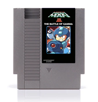 Mega Man III Batalha de Gama 8 Bits Cartão de Jogo para 72 Pinos de Jogo do Jogador