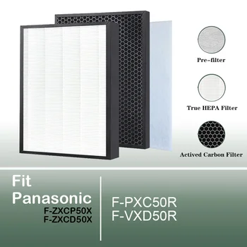 Substituição do Filtro HEPA F-ZXCP50X Filtro de Carbono F-ZXCD50X para Panasonic purificador de ar F-PXC50R F-VXD50R