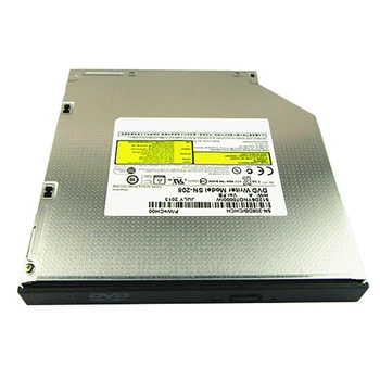 Unidade de DVD para HP Samsung SN-208 TS-L633 de 12,7 MM SATA Serial DVD VCD D9 Ler e Gravar Unidade Óptica Incorporada