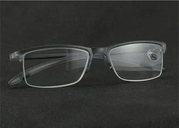 +1.0 +1.25 +1.5 +1.75 +2.0 +2.25+2.5 +2.75 +3 TR90 Quadro de Lentes de Resina Clara Óculos de Homem as Mulheres Ultra-leve de Plástico Óculos de Leitura