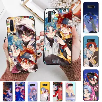TOPLBPCS Anime Bonito Sk8 Infinidade de Telefone Case para Samsung Nota 5 7 8 9 10 20 pro plus lite ultra A21 12 72