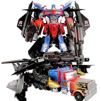 Transformação Brinquedos 45cm Menino Liga de Edição de Anime Transformadores robô de Brinquedo seu irmão ultra magnus Optimus Prime Figura de Ação do Modelo Dom Crianças