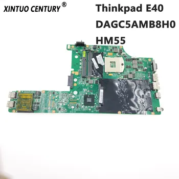 FRU PN:63Y2130 63Y1596 placa-Mãe do PC para Lenovo Thinkpad E40 Laptop placa-Mãe DAGC5AMB8H0 HM55 memória DDR3 Teste de 100% Trabalho
