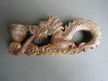 Taoísta suprimentos, Taoísta ferramentas mágicas, queimador de incenso, cabeça de dragão fogão, escultura em madeira de cânfora