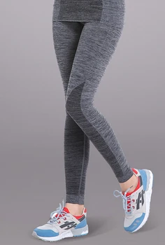 Venda direta Elástico Yoga Calça com Calça Skinny de Roupas de Esportes Calça Slim Fitness barato leggings para mulheres