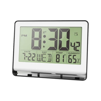 Auto-Definição Digital, Relógio Eletrônico a Pilhas Relógio Eletrônico de temperatura ABS Relógio Eletrônico