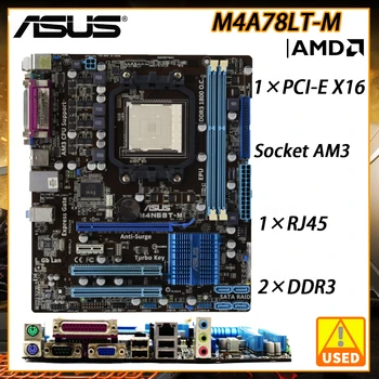 ASUS M4A78LT-M/CM1530 placa-Mãe nVIDIA GeForce 7025/nForce 630a Chipset Slot AM3 Slot Onboard LAN Gigabit, Suporte Dual Channel