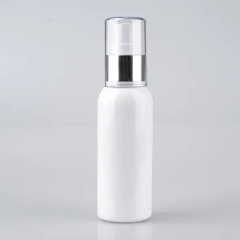 6pcs/monte 100ml Spray de Plástico de Garrafas com Névoa Fina Pulverizador reutilizável cosméticos frasco frasco de perfume de Toner spray de reutilização de garrafa